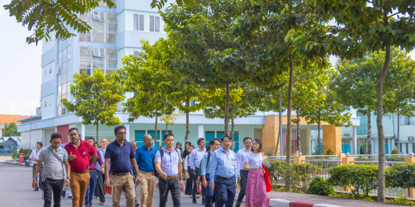 Field visit to the College of Machinery and Irrigation (VCMI)