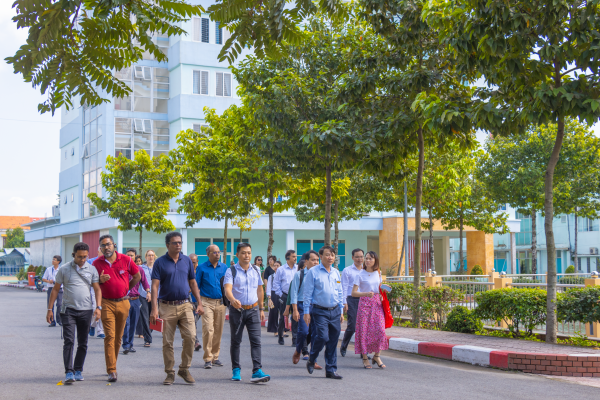 Field visit to the College of Machinery and Irrigation (VCMI)