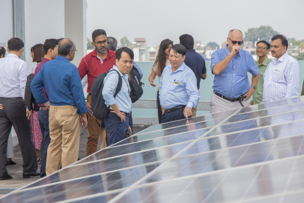 Field visit to the College of Machinery and Irrigation (VCMI)