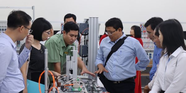 Studying training workshops’ layout and equipment arrangement for electro-technology occupations in the Lotus certified green building of VCMI.